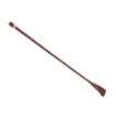 Picture of The Light Dragoons Whip - Brown Leather - Fish Tail - Nickel Plated button - Engraved Cap Badge