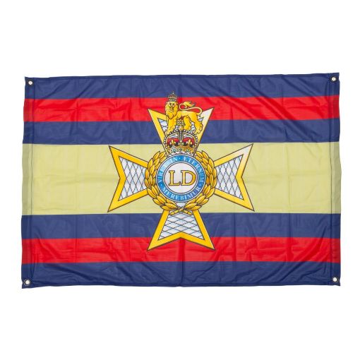 Picture of Light Dragoons - Flag Knitted polyester with cap badge in centre  