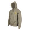 Picture of Light Dragoons Children's Hoodie - Olive - Cap Badge on Left Chest - Age 5-6 - Tudor Crown