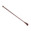 Picture of The Light Dragoons Whip - Brown Leather - Fish Tail - Nickel Plated button - Engraved Cap Badge