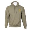 Picture of Light Dragoons Children's Hoodie - Olive - Cap Badge on Left Chest - Age 7-8 - Tudor Crown